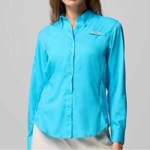 Columbia Women's PFG Tamiami™ II Long Sleeve Shirt 2X UPF 40
